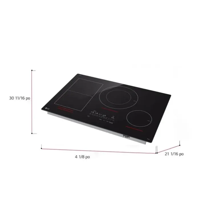 LG Cooktop Induction 30" - CBIH3017BE Black New