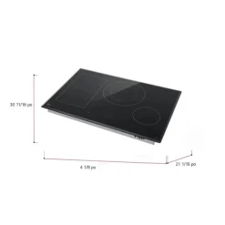 LG Cooktop Induction 31"     - CBIS3018BE Black New