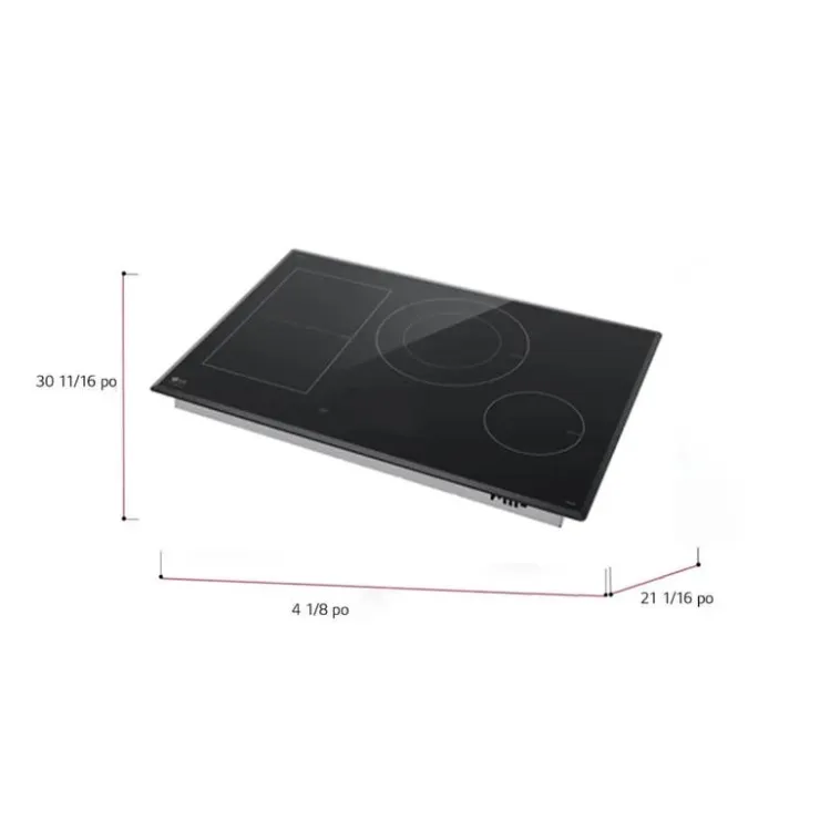 LG Cooktop Induction 31" - CBIS3018BE Black New