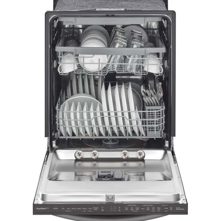 LG Dishwasher Built-In 24" 46dB - LDTS5552D Black Stainless Steel Clearance