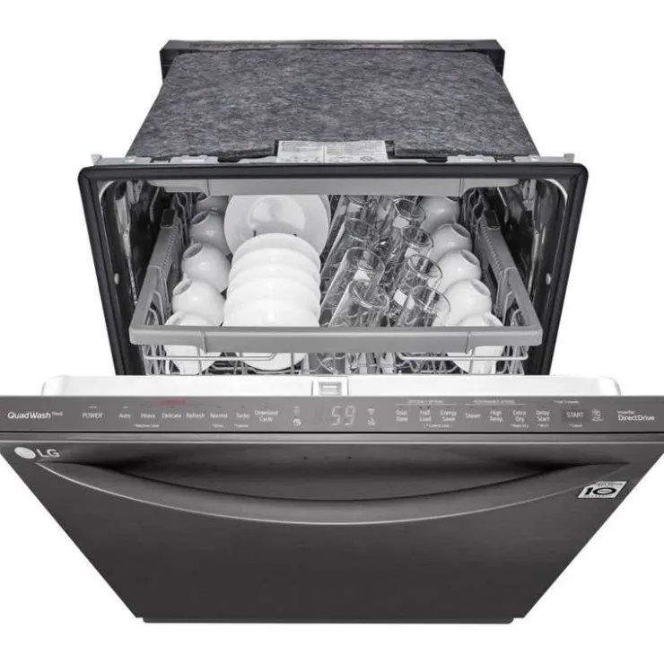 LG Dishwasher Built-In 24" 46dB - LDTS5552D Black Stainless Steel Clearance