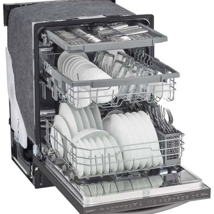 LG Dishwasher Built-In 24" 46dB - LDTS5552D Black Stainless Steel Clearance