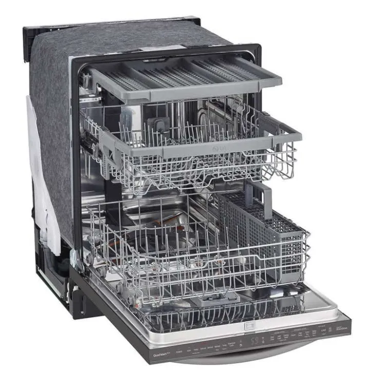 LG Dishwasher Built-In 24" 46dB - LDTS5552D Black Stainless Steel Clearance