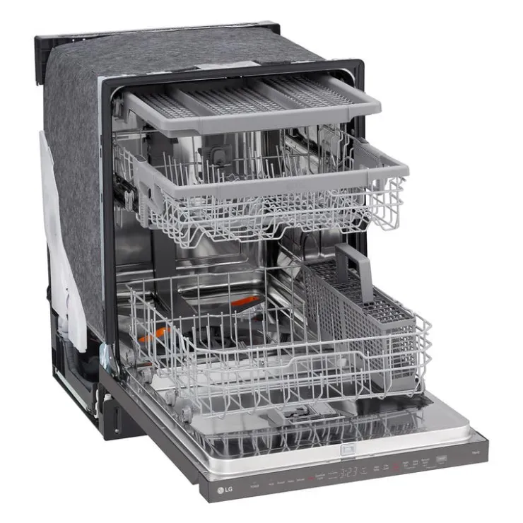 LG Dishwasher Built-In 24" 46dB - LDPH5554D Black Stainless Sale