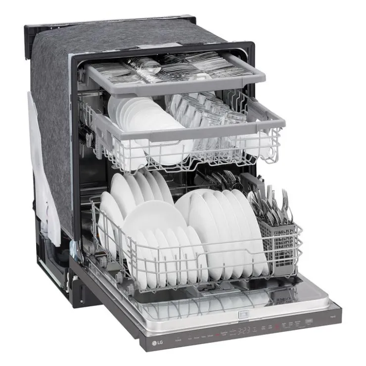 LG Dishwasher Built-In 24" 46dB - LDPH5554D Black Stainless Sale
