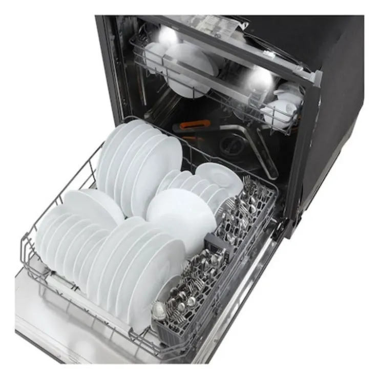LG Dishwasher Built-In 24" 42dB - LDNTH753D Black Stainless Hot