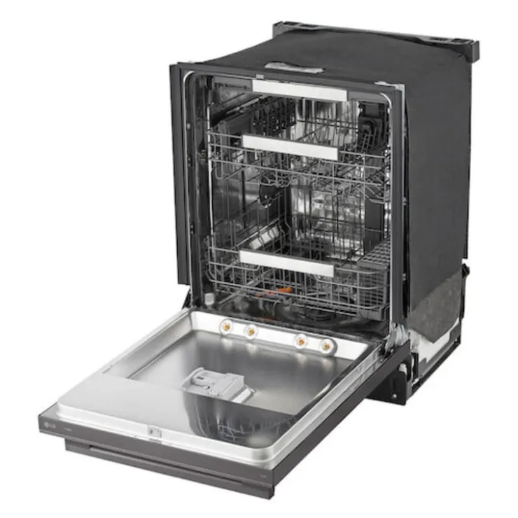 LG Dishwasher Built-In 24" 42dB - LDNTH753D Black Stainless Hot