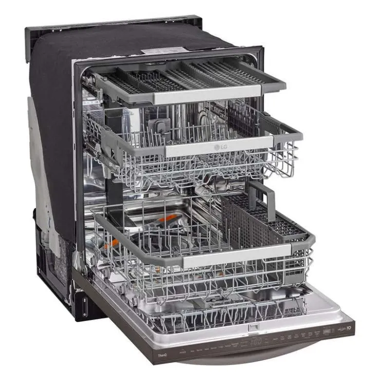 LG Dishwasher Built-In 24" 42dB - LDTH7972D Black Stainless New