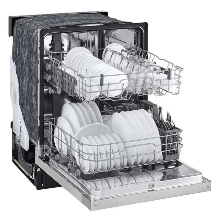 LG Dishwasher Built-In 24" 52dB - LDFC2423V Platinum Silver New