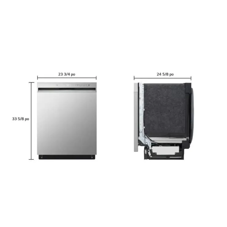 LG Dishwasher Built-In 24" 50dB - LDFC3532S Stainless Steel Discount