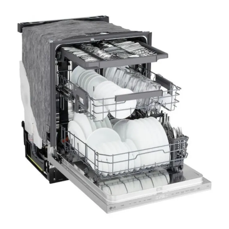 LG Dishwasher Built-In 24" 46dB - LDNPQ445S Stainless Steel Discount
