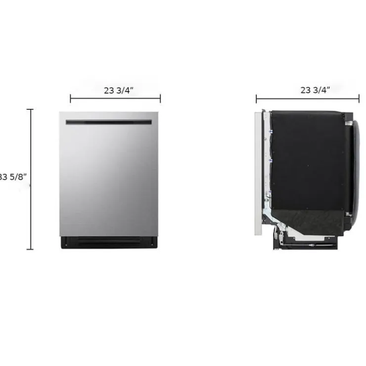 LG Dishwasher Built-In 24" 44dB - LDNPH654S Stainless Steel New