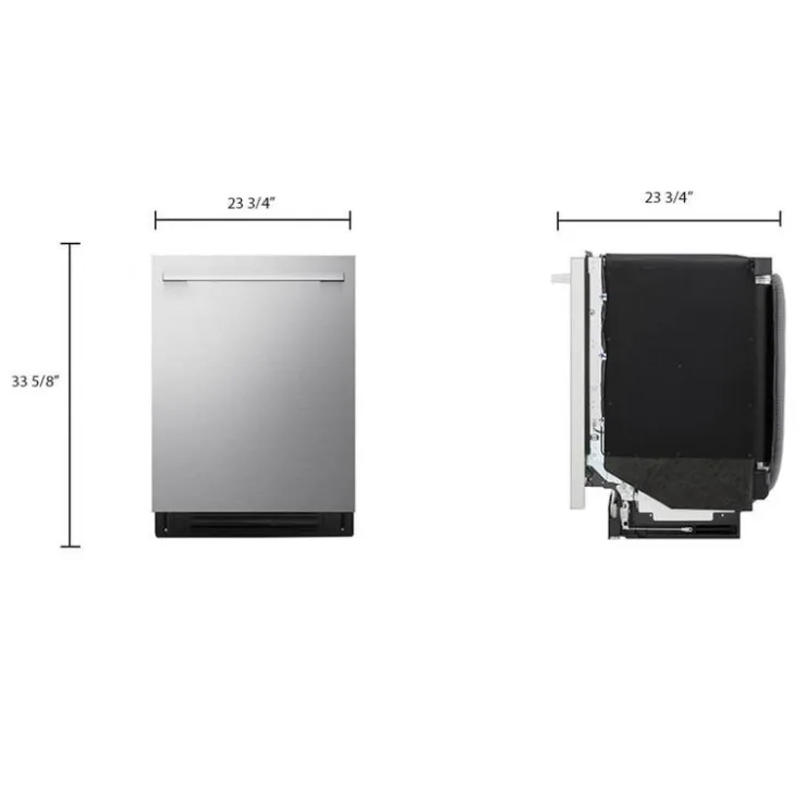 LG Dishwasher Built-In 24" 39dB - LDNTH862S Stainless Steel Best
