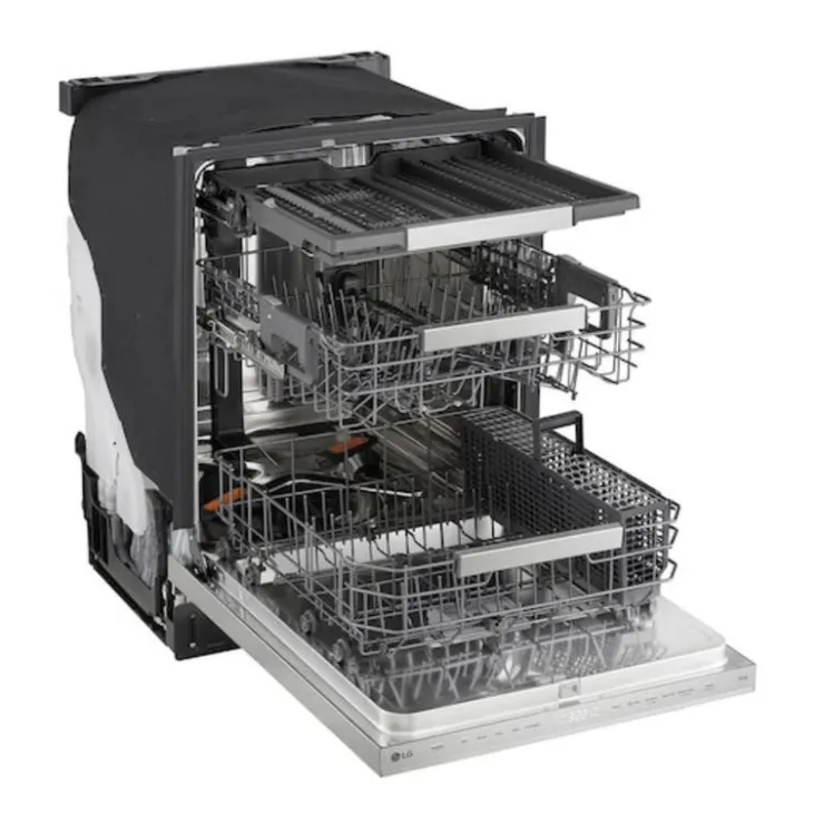 LG Dishwasher Built-In 24" 44dB - LDNPM654S Stainless Steel Discount