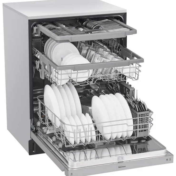 LG Dishwasher Built-In 24" 48dB - LDFN4542S Stainless Steel Online