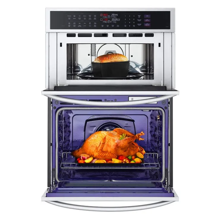 LG Double Wall Oven 30" Electric - WCEP6427F Stainless Steel