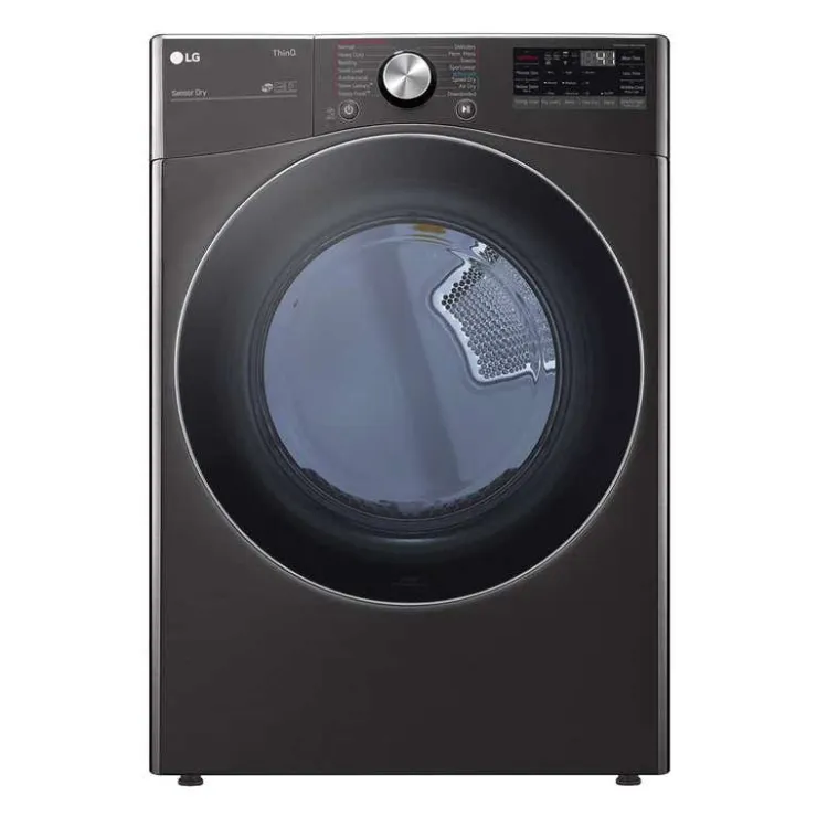 LG Dryer Front-Load 27" - DLEX4200B Black Stainless Steel
