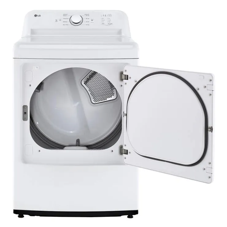 LG Dryer Front-Load 27" - DLE6100W White Hot