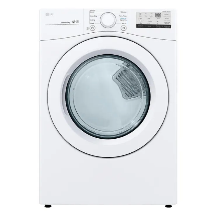 LG Dryer Front-Load 27" - DLE3400W White Sale