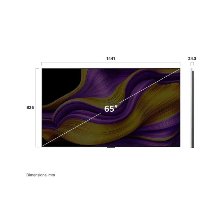 LG 65in Smart TV OLED UHD 4K - OLED65G5WUA Clearance