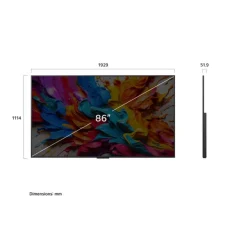 LG 86in Smart TV QNED UHD 4K - 86QNED9MAUA Clearance