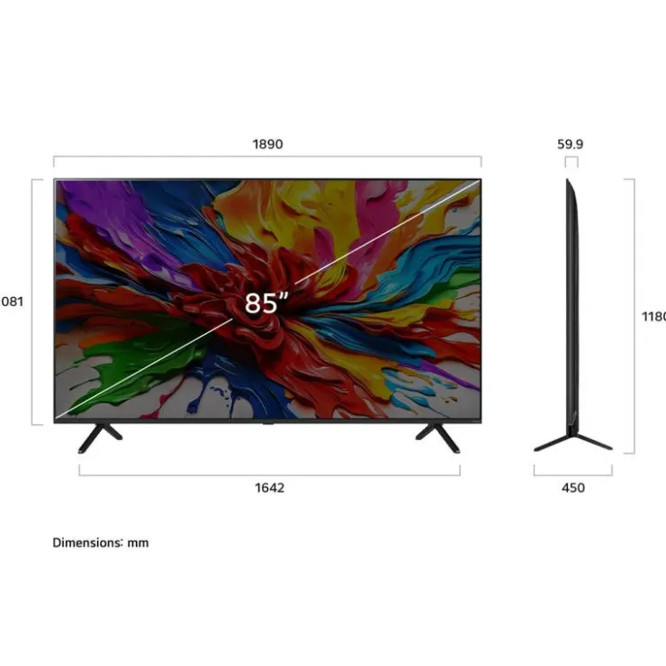 LG 85in Smart TV QNED UHD 4K - 85QNED92AUA New