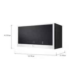 LG Microwaves/Range Hood, , 400 - MVES2033N White