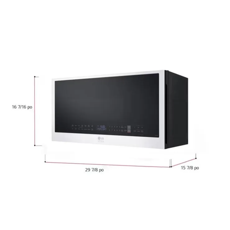 LG Microwaves/Range Hood, , 400 - MVES2033N White