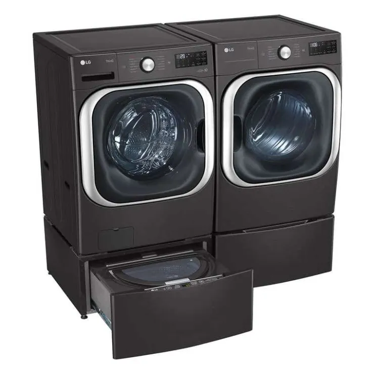 LG Pedestal Washer Top-Load 29" - WD200CB Black Sale