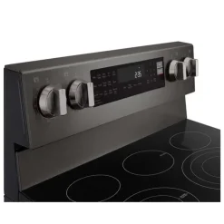 LG Range 30" Electric Glass-Ceramic - LREN6325ZE Black Stainless Discount