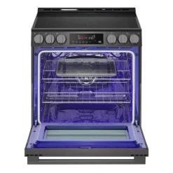 LG Range 30" Electric Glass-Ceramic - LSEL6333ZE Black Stainless Discount