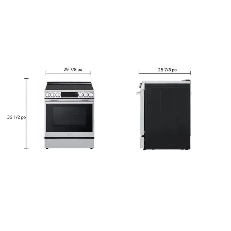 LG Range 30" Electric Induction - LSIL6336XE Stainless Steel Sale
