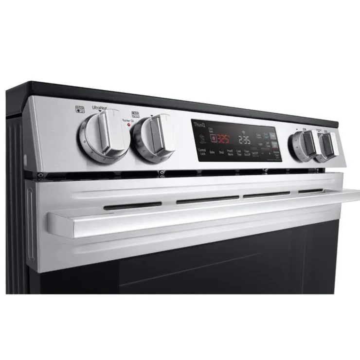 LG Range 30" Electric Glass-Ceramic - LSEL6331XE Stainless Steel Sale