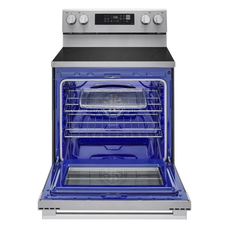 LG Range 30" Electric Glass-Ceramic - LREN6323YE Stainless Steel Discount