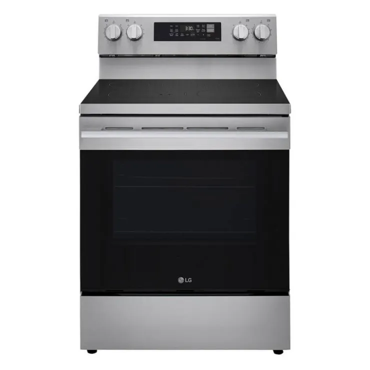 LG Range 30" Electric Glass-Ceramic - LREN6323YE Stainless Steel Discount