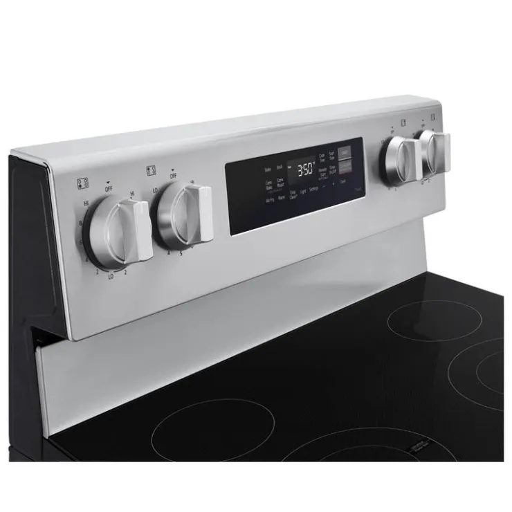 LG Range 30" Electric Glass-Ceramic - LREN6321YE Stainless Steel Outlet
