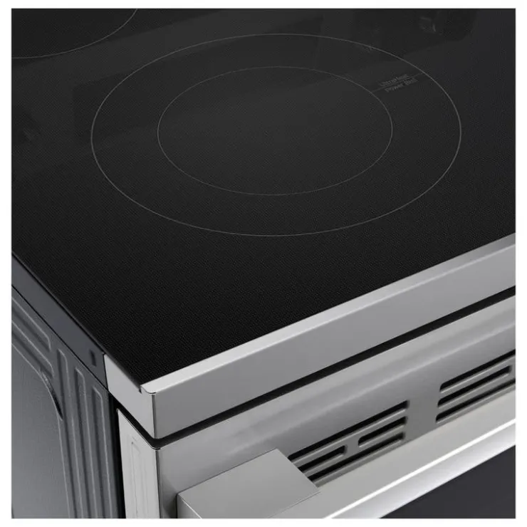 LG Range 30" Electric Glass-Ceramic - LREN6321YE Stainless Steel Outlet