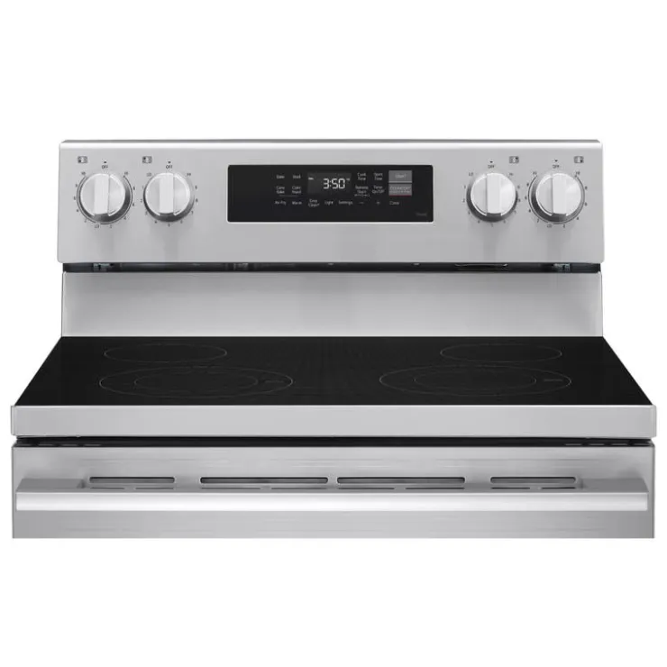 LG Range 30" Electric Glass-Ceramic - LREN6321YE Stainless Steel Outlet