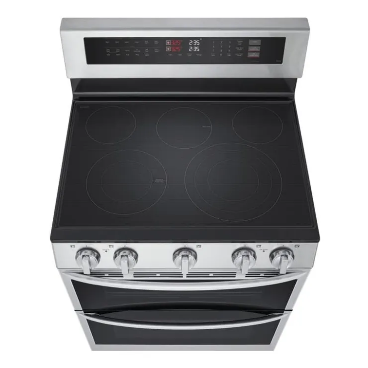 LG Range 30" Electric Glass-Ceramic - LDEL7324SE Stainless Steel