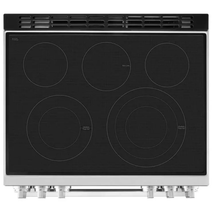 LG Range 30" Electric Glass-Ceramic - LSEL6337XE Stainless Steel Outlet