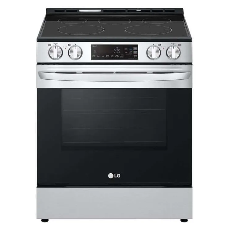 LG Range 30" Electric Glass-Ceramic - LSEL6331F Stainless Steel Sale
