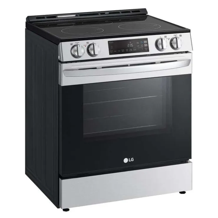 LG Range 30" Electric Glass-Ceramic - LSEL6331F Stainless Steel Sale