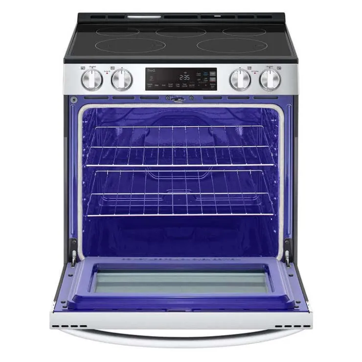 LG Range 30" Electric Glass-Ceramic - LSEL6331F Stainless Steel Sale