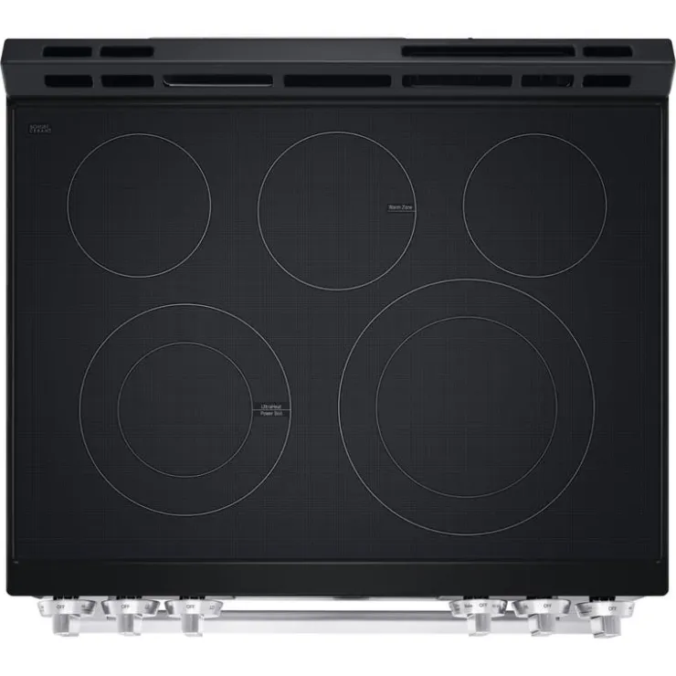 LG Range 30" Electric Glass-Ceramic - LSEL6333XE Stainless Steel Sale