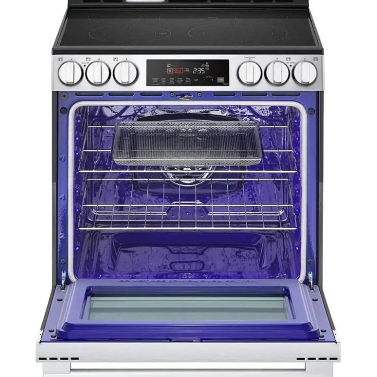 LG Range 30" Electric Glass-Ceramic - LSEL6333XE Stainless Steel Sale