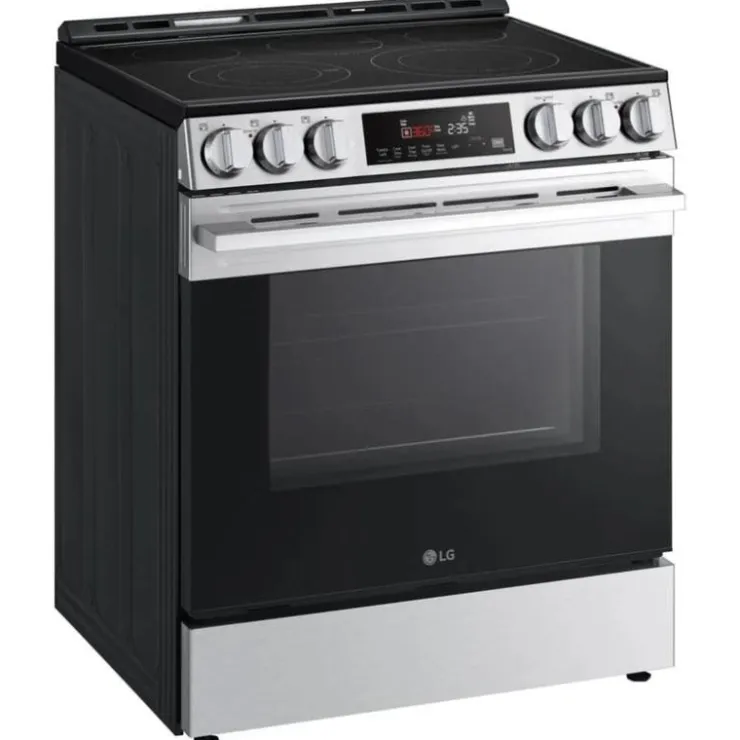 LG Range 30" Electric Glass-Ceramic - LSEL6333XE Stainless Steel Sale