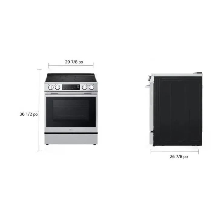 LG Range 30" Electric Induction - LSIL6334XE Stainless Steel New