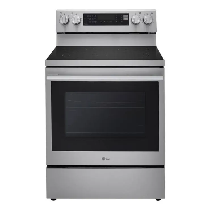 LG Range 30" Electric Glass-Ceramic - LREN6325XE Stainless Steel Outlet