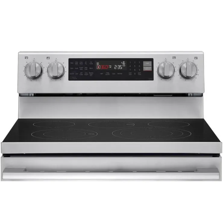 LG Range 30" Electric Glass-Ceramic - LREN6325XE Stainless Steel Outlet