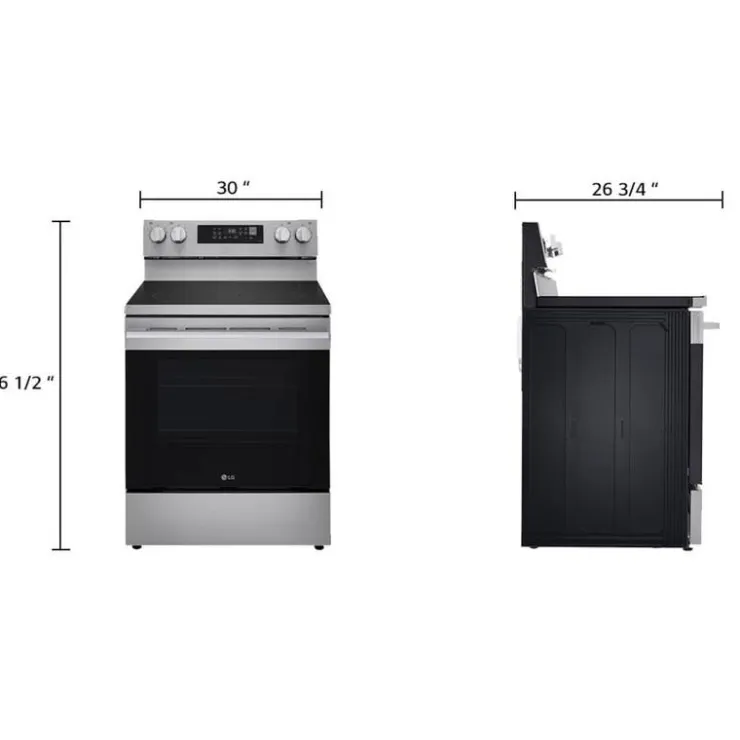 LG Range 30" Electric Induction - LRIN6323YE Stainless Steel New